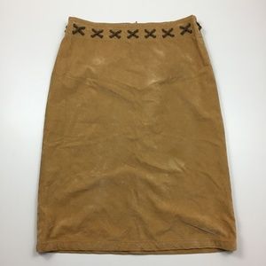 Sleeping On Snow Anthropologie Braided Waist Skirt